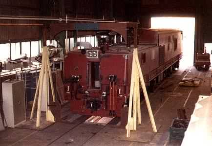 South Africa ISCOR Loco Structure gauge