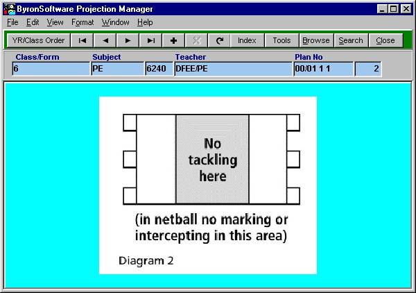 ByronSoftware - Projection Manager Screen 5