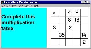 Numeracy graphics 3 example - Select to enlarge